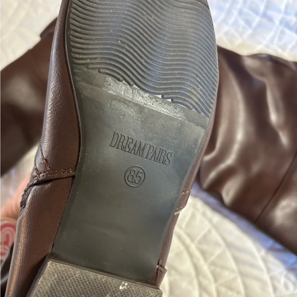 Dream Pairs Chocolate Knee high Boots size 8.5